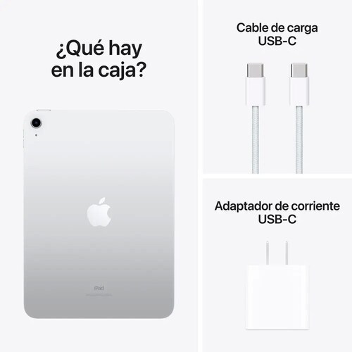 Apple iPad 10.9 Pulgadas WiFi 64 Gb Plata.