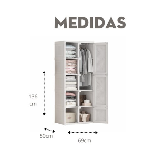 Ropero Plegable Mixto "Alpine" Mima2.