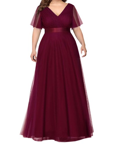 Maxi Vestido Dama Mujer Elegante Fiesta Drapleado Talla Extra