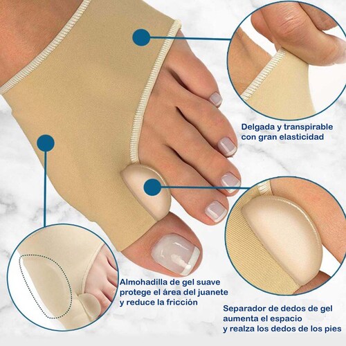 Corrector Ortopédico Juanete Dedo Del Pie Separador Valgus