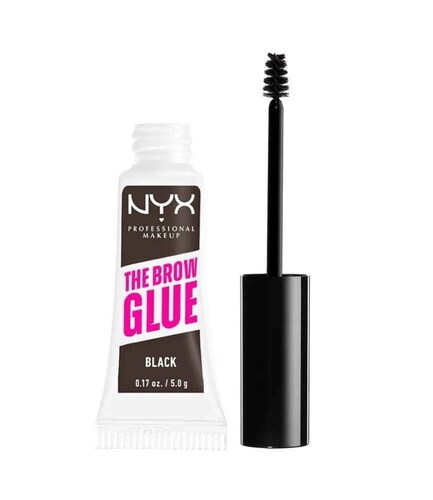 The Brow Glue Instant Styler Black Nyx Professional Makeup black 