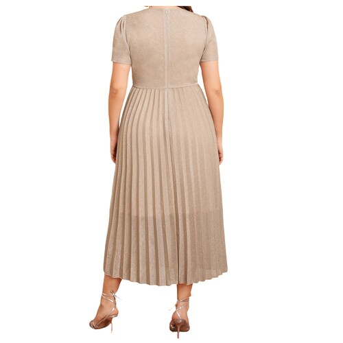 Vestido Largo Mujer Dama Glamorous Fiesta Tallas Extras Plus