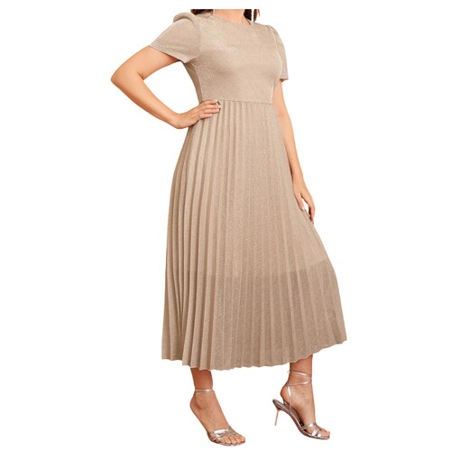 Vestido Largo Mujer Dama Glamorous Fiesta Tallas Extras Plus