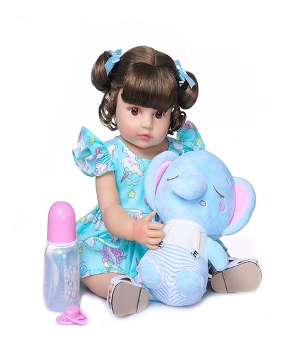 Muñeca Reborn Reborn De Silicona Realista Regalos De Elefant.