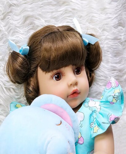 Muñeca Reborn Reborn De Silicona Realista Regalos De Elefant.
