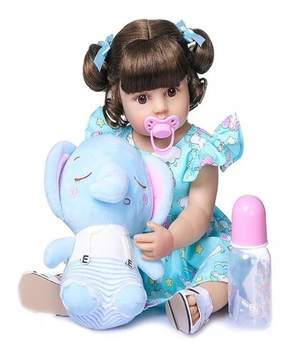Muñeca Reborn Reborn De Silicona Realista Regalos De Elefant.