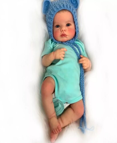 Npk Bebé Reborn Muñeca Cuerpo Silicona Algodón 50cm Nino.