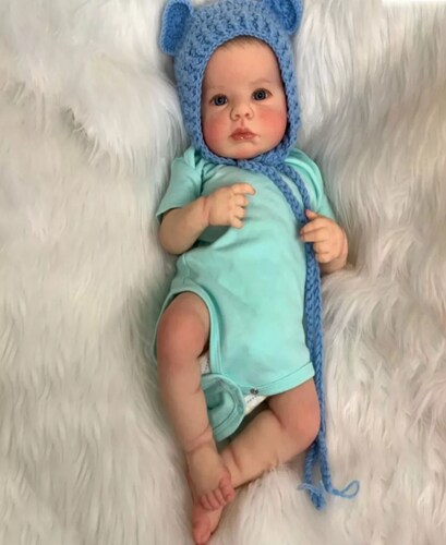 Npk Bebé Reborn Muñeca Cuerpo Silicona Algodón 50cm Nino.