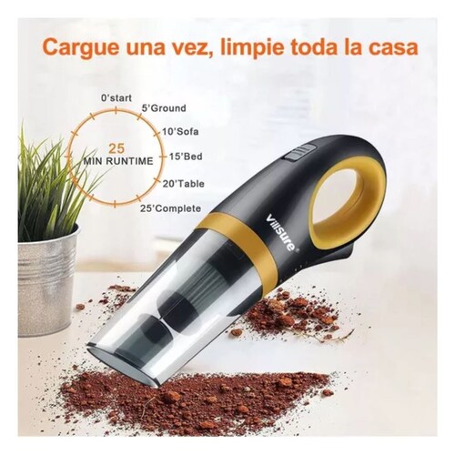 Aspiradora De Mano Portátil Inalámbrica Para Auto Hogar