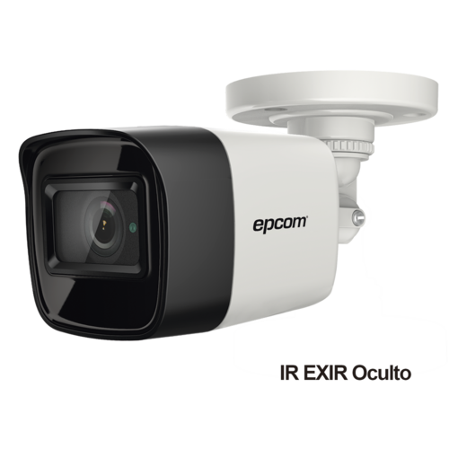 Cámara tipo Bala TURBOHD 4K 8 Mp  Gran Angular 102 EPCOM PROFESSIONAL  B4K-TURBO Exterior IP67.