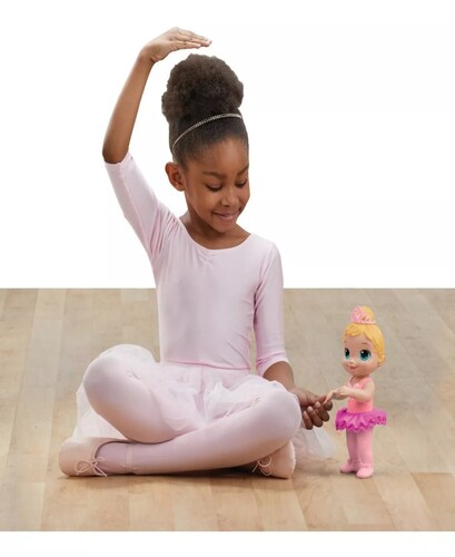 Muñeca Baby Alive Dulce Bailarina Rosa Cabello Rubio 26,5 Cm.