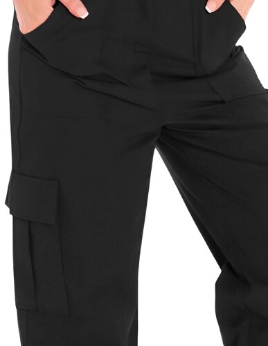 Pantalón Cargo Mujer Wide Legs Pantalones Anchos Mom Jeans
