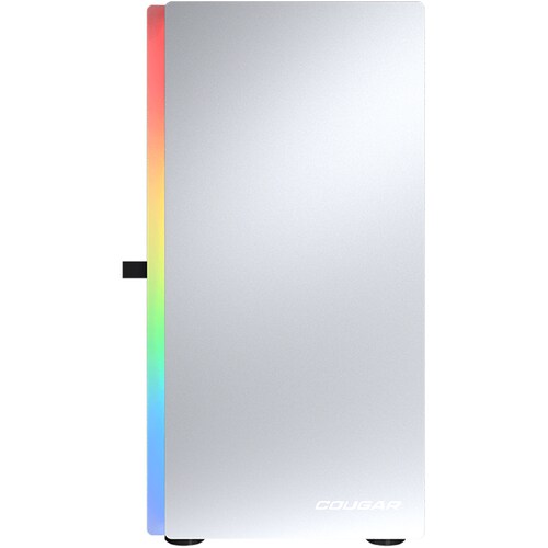 Gabinete Gamer COUGAR PURITY RGB Micro ATX 1 Fan Cristal Templado Blanco 385PC40.0002 