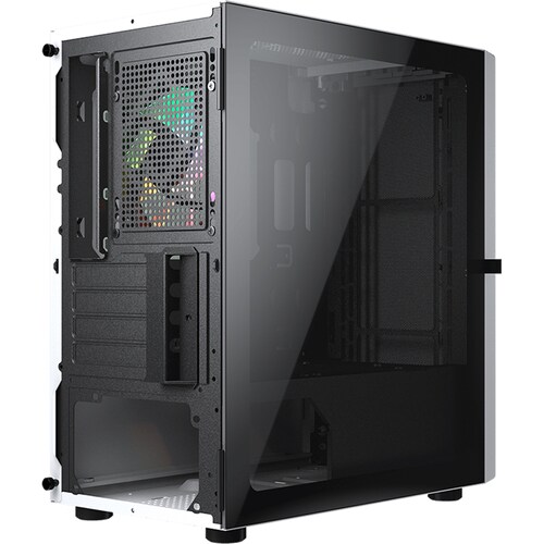 Gabinete Gamer COUGAR PURITY RGB Micro ATX 1 Fan Cristal Templado Blanco 385PC40.0002 