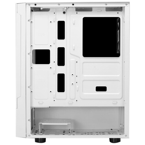 Gabinete Gamer GAMDIAS TALOS E3 MESH WH ATX 3 Fan Cristal templado Blanco 