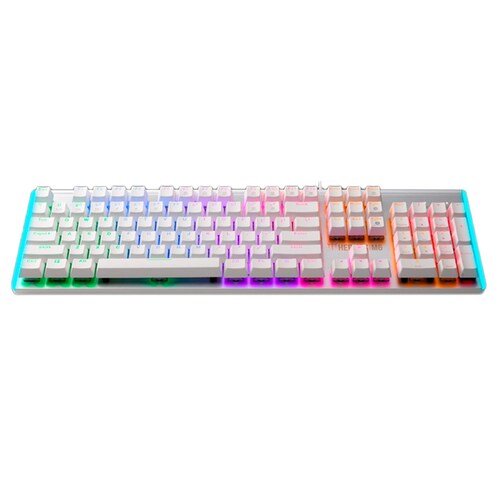 Teclado Gamer Mecanico GAMDIAS HERMES M6 Switch Blue USB Iluminacion LED 