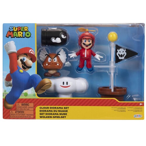 Set de Juego Super Mario Diorama Nube.