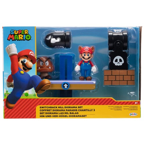 Set de Juego Super Mario Diorama Las Mil Balas.