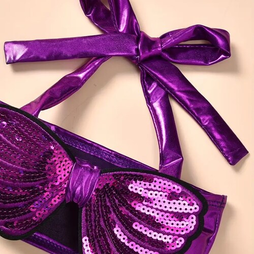 Traje de baño para niña de sirena