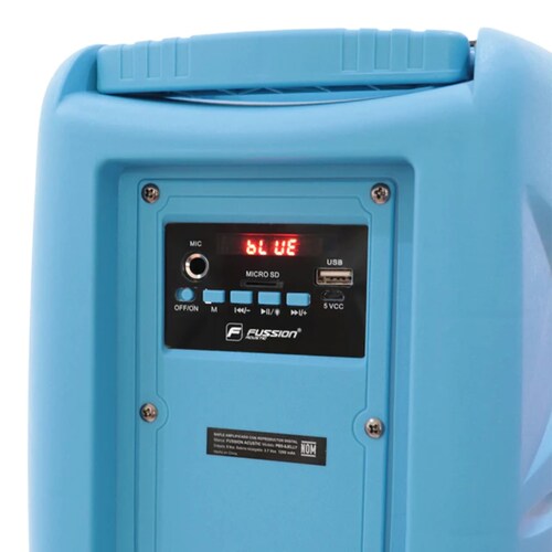 BAFLE FUSSION PBS-8JELLYBL 8" 15,000W JELLY AZUL ENDY5