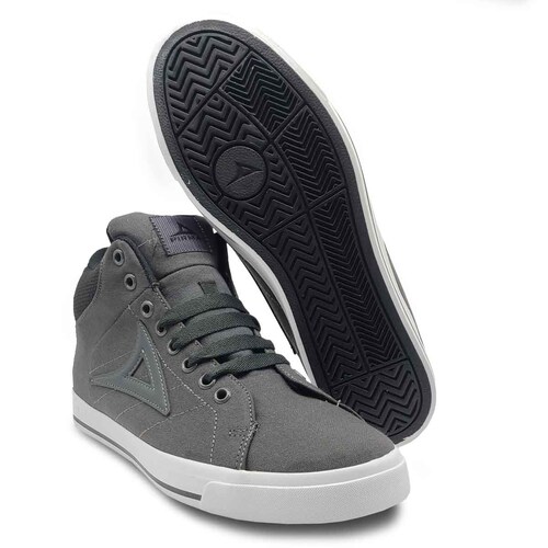 Tenis Pirma 422 Gris Oxford Blanco Sneakers Hombre Casuales 