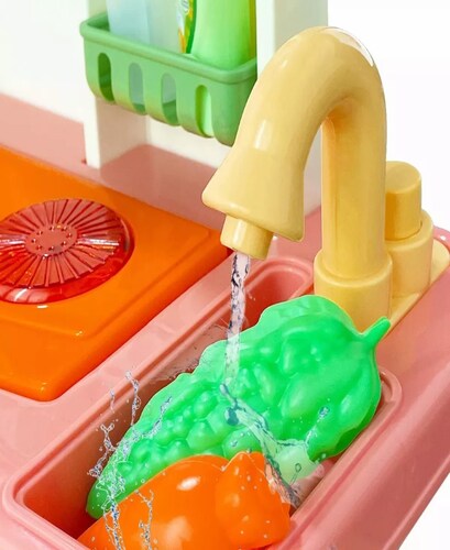 Cocina Juguete Termosellado Cocinita Infantil 33 Piezas.
