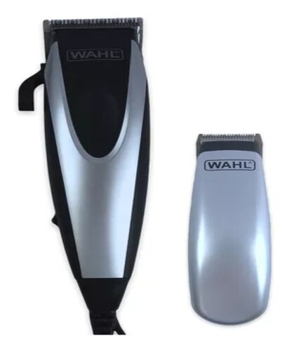 Maquina Wahl® Cortadora Y Terminadora Cabello Home Pro Combo Color Plateado/negro.