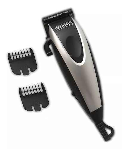 Maquina Wahl® Cortadora Y Terminadora Cabello Home Pro Combo Color Plateado/negro.