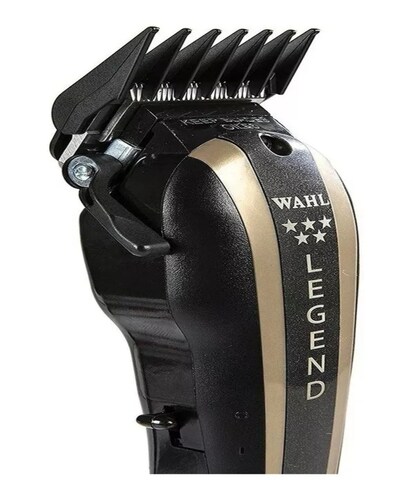 Máquina Cortapelo Wahl Barber Combo Legend Y Trimmer Hero Profesional Uso Rudo Barbería Y Estéticas Color Negro.