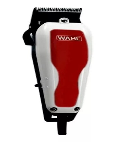 Recortadora Wahl Complete Haircutting 17PC Kit 79420-200 roja y blanca.