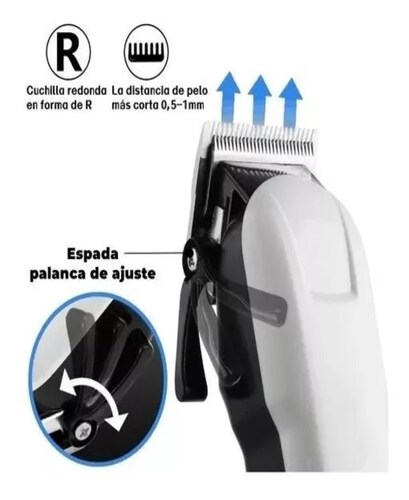 Maquina Para Cortar Cabello Cortadora De Pelo Profesional