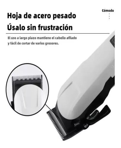 Maquina Para Cortar Cabello Cortadora De Pelo Profesional