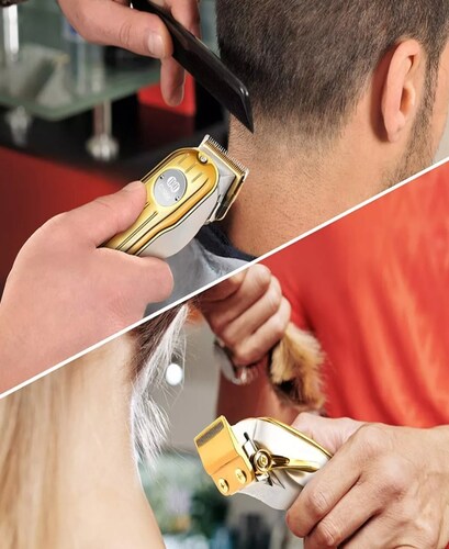 Maquina Para Cortar Cabello Pelo Cortadora De Cabello Kit.