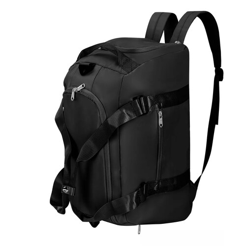 Maleta Deportiva Bolsa Gym Viaje Mochila Moda Fitness Bag Negro
