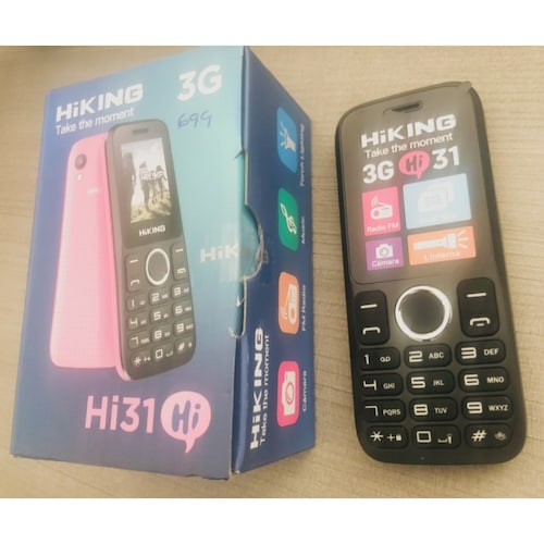 Hiking HI31 3G Camara Radio Musica Linterna Dual SIM Radio FM Grabadora Celular Barra Barrita