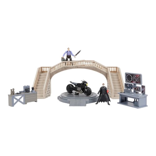 BATMAN Pelicula Set de Juego Baticueva con Figuras de accion Spin Master.