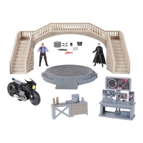 BATMAN Pelicula Set de Juego Baticueva con Figuras de accion Spin Master.