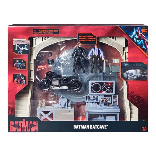 BATMAN Pelicula Set de Juego Baticueva con Figuras de accion Spin Master.