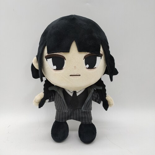 Peluche Wednesday Addams Merlina 25 Cm.