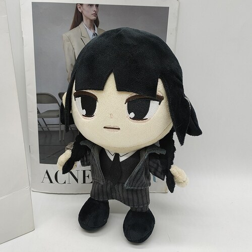 Peluche Wednesday Addams Merlina 25 Cm.