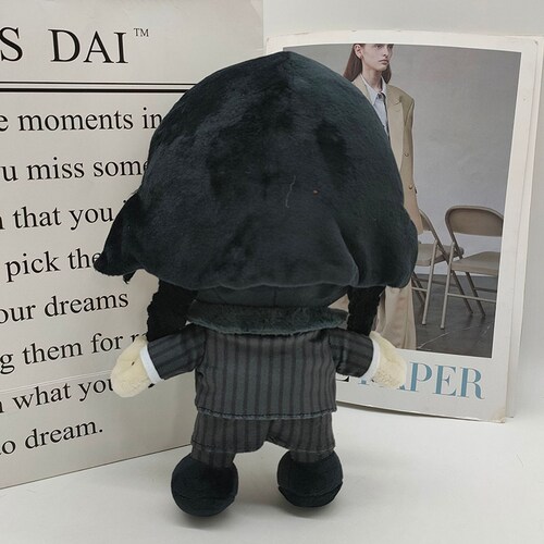 Peluche Wednesday Addams Merlina 25 Cm.
