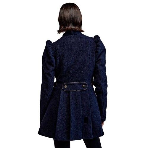 Abrigo cruzado con tablones Schatz Woman, mod. 1040246