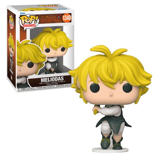 Funko Pop Capitan Meliodas #1340 Los Siete Pecados Capitales Anime Fig Original