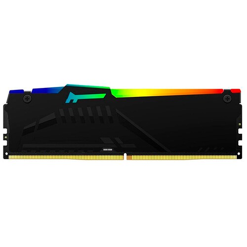 Memoria RAM DDR5 32GB 5200MT/s KINGSTON FURY BEAST RGB 1x32GB Negro KF552C36BBEA-32 