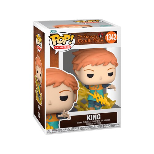 Funko Pop King Oso De La Pereza #1342 Los Siete Pecados Capitales Anime Original