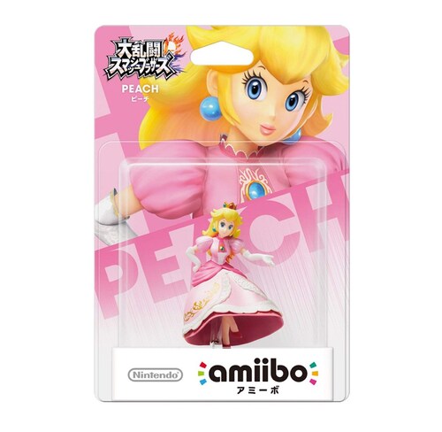 Figura Amiibo Nintendo Super Smash Bros Peach.