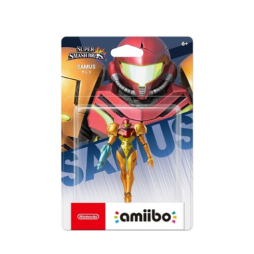 Figura Amiibo Samus Metroid Super Smash Bros Nueva Versión.
