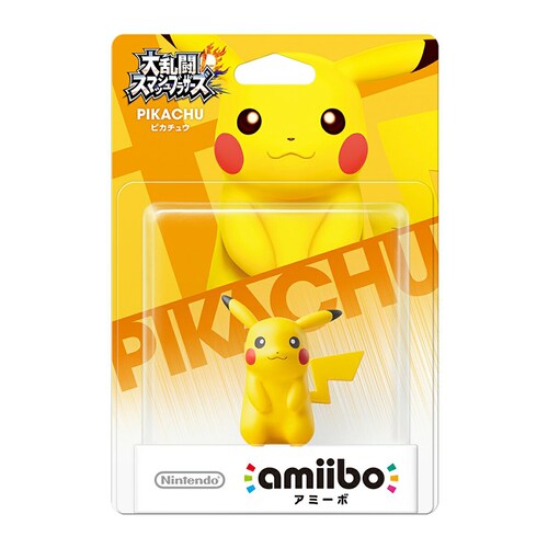 Figura Amiibo Pikachu Pokémon Super Smash Bros Nueva Versión.