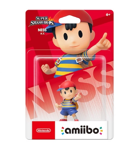 Figura Amiibo Nintendo Super Smash Bros Ness Earthbound.