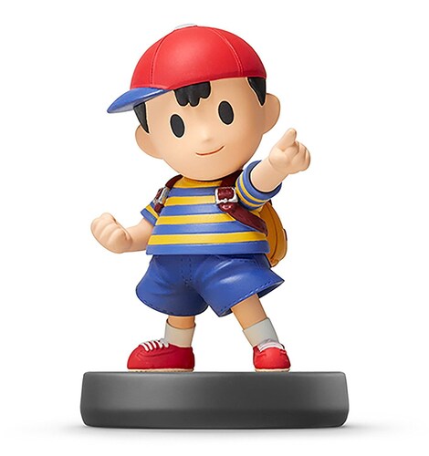 Figura Amiibo Nintendo Super Smash Bros Ness Earthbound.